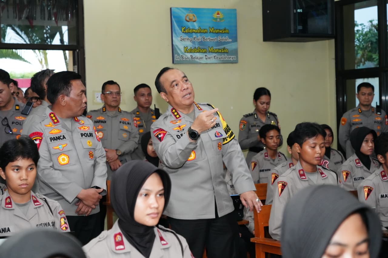Kunjungan Wakapolri di Sepolwan Lemdiklat Polri
